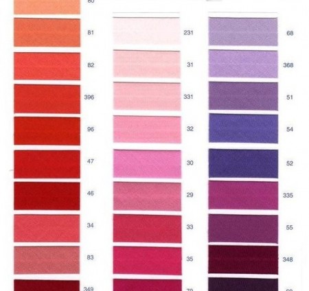 BIES TERGAL ANCHO O ESTRECHO COLORES 1